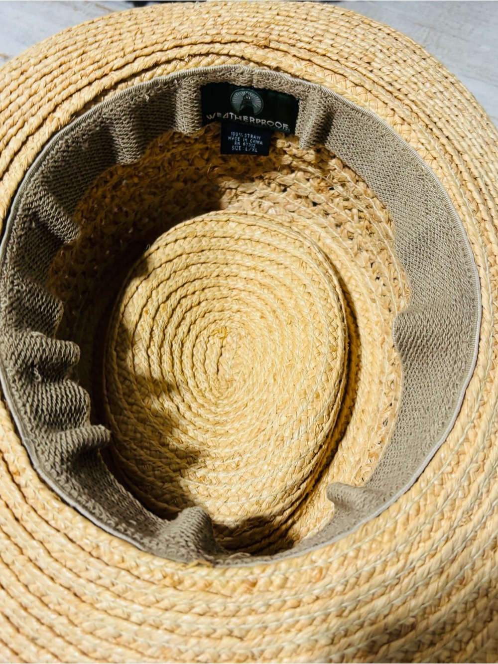 ❤️Weatherproof 100% Straw All Occasion Hat - Picture 8 of 8